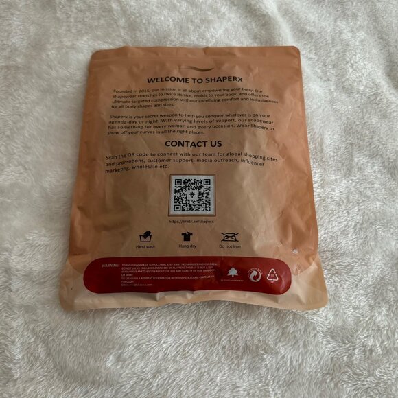 ShaperX 5215 NIB Black Tummy Control Shaper Size 4X/5X - Picture 13 of 13